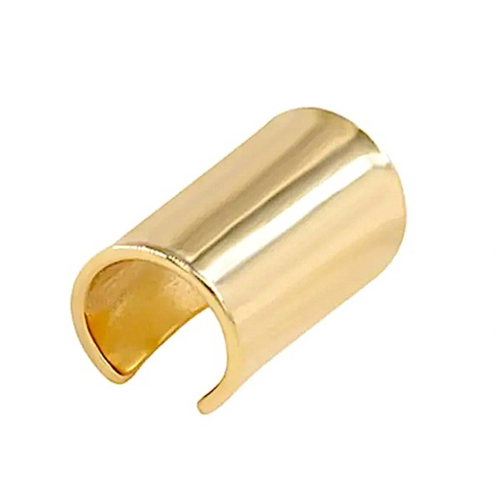 Gold Filled Cuff Minimalist Earrings - Picture 2 of 4